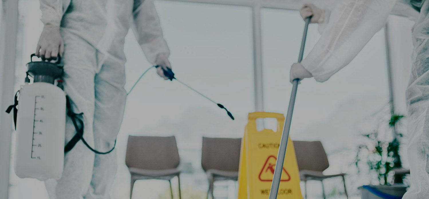 Professional COVID-19 Cleaning<br>Sanitizing & Disinfecting Services